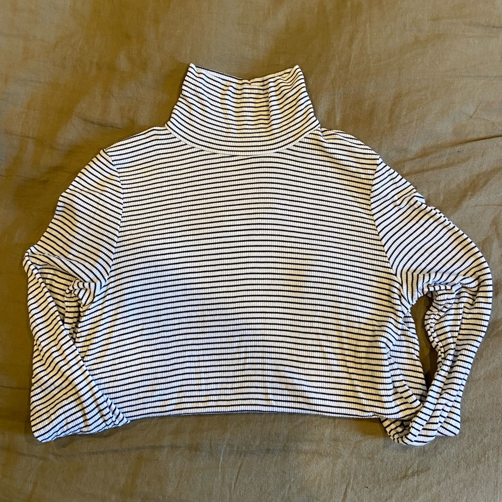 American Eagle striped turtleneck longsleeve